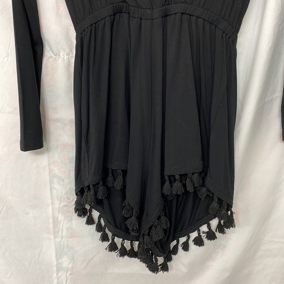 NBD Open-Back Tassel Romper *NWT* - Picture 2 of 6